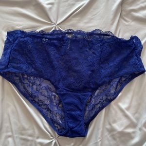 Torrid Blue Lace Panties
